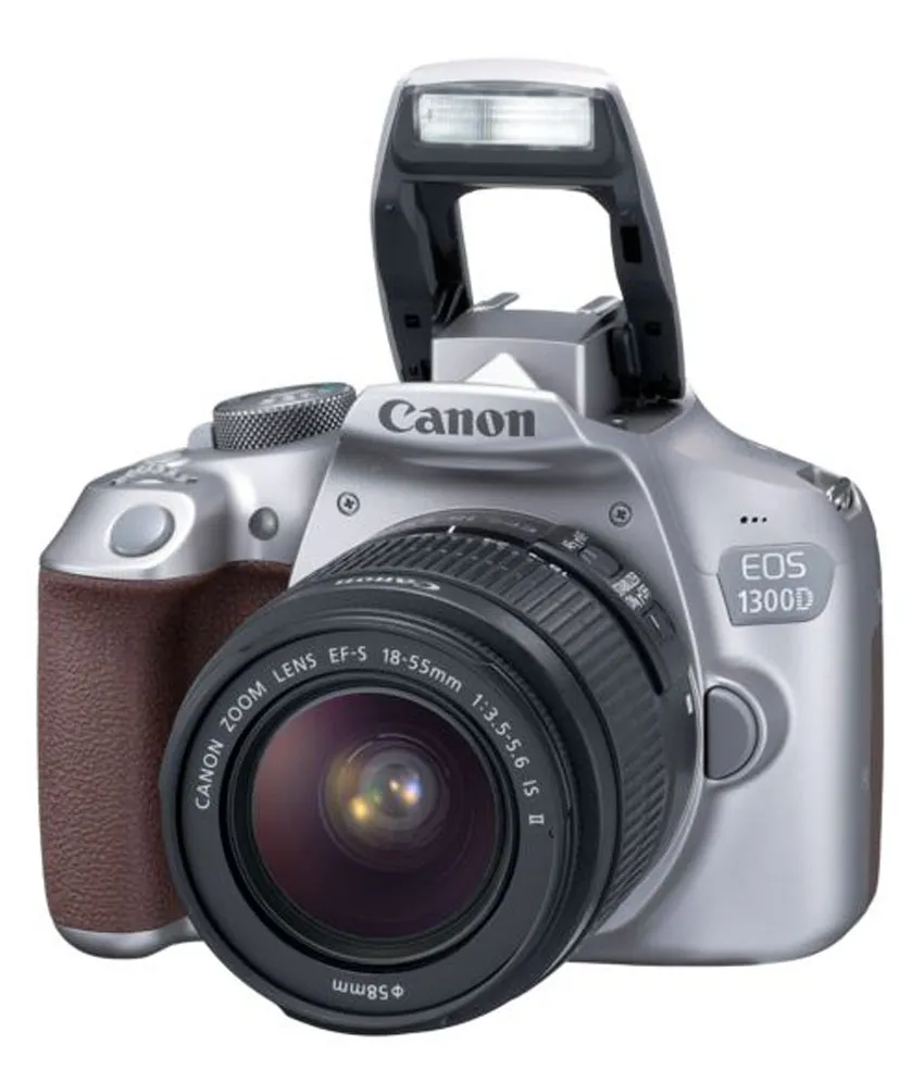 Canon EOS 1300D With 18 55 Mm Lens Metallic Gray