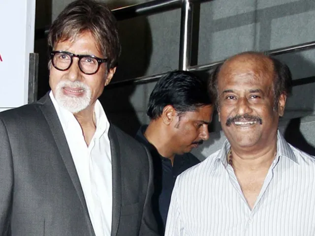 Rajnikanth and Amitabh Bachan