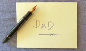 Father Writes A Letter To His Son