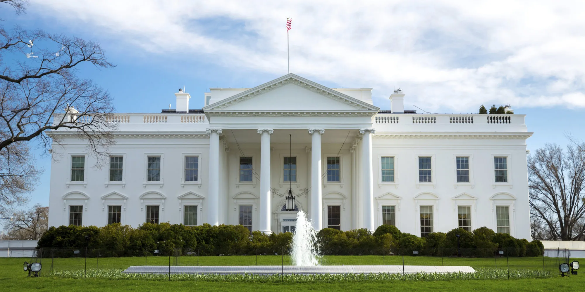 painting White House