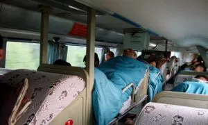 Travel In Long Distance Train Berth