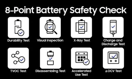 Samsungs New 8 Eight Point Battery Safety Check