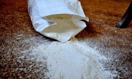 Bag Of Flour In Kitchen