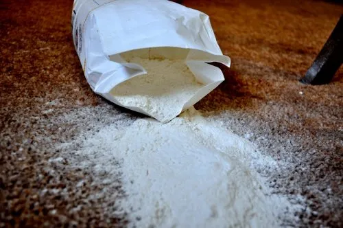 Bag Of Flour In Kitchen