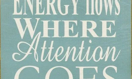 Energy Flows Where Attention Goes