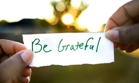 Be Grateful