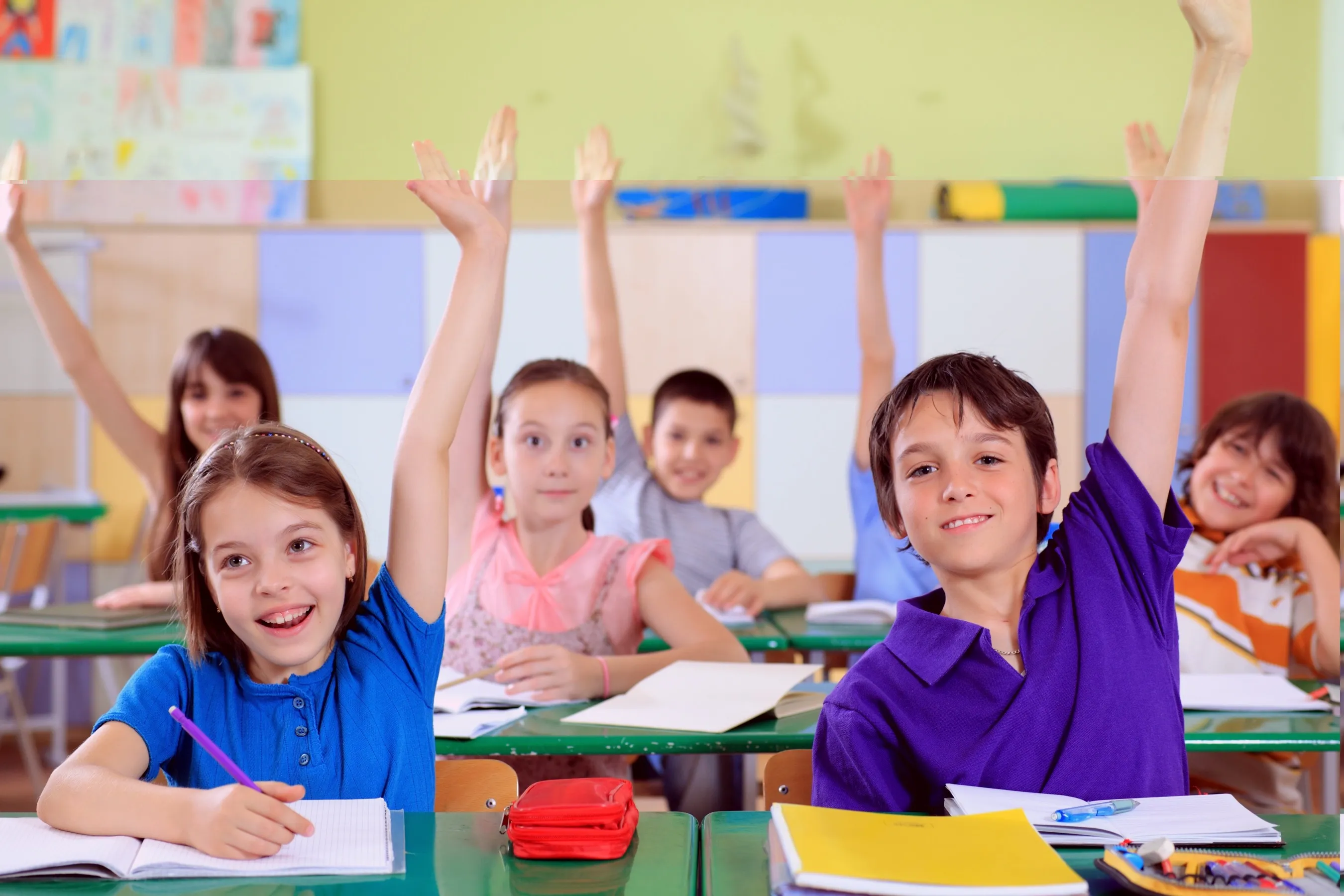 Children in class