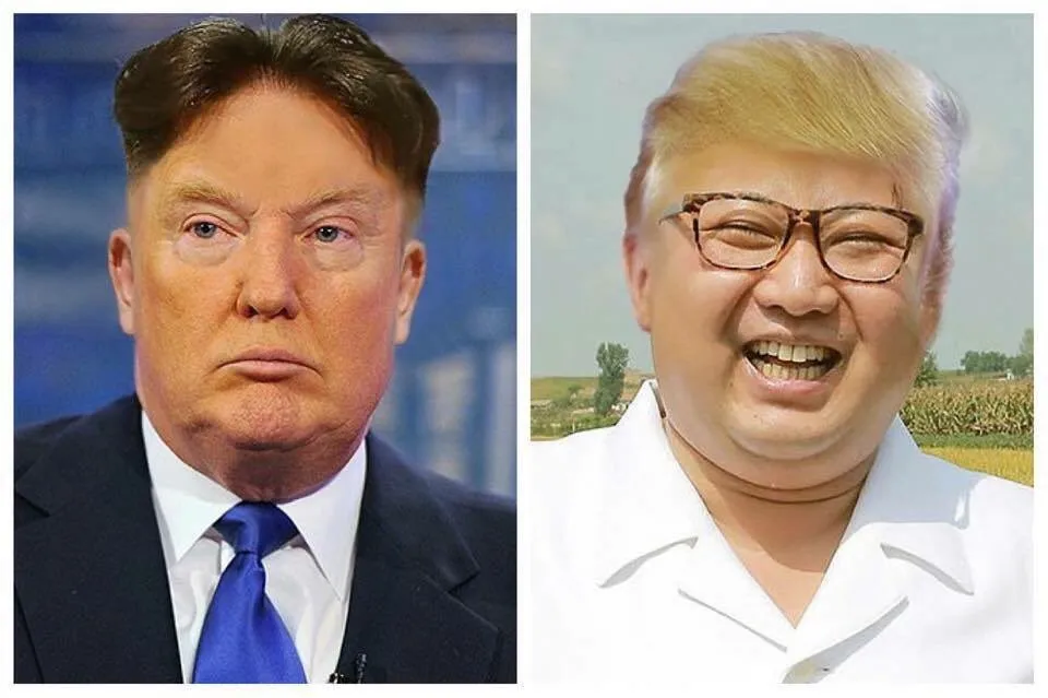 Kim Jong-un vs Trump