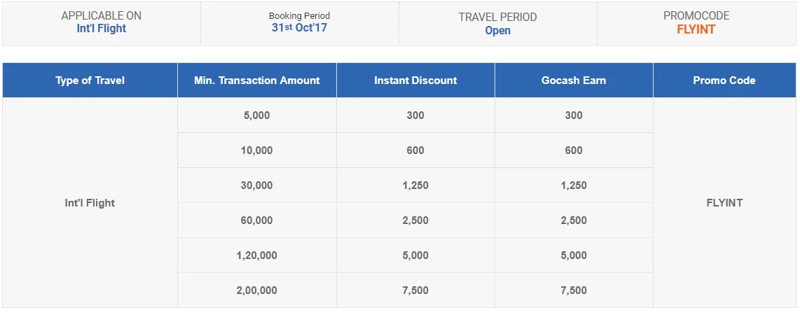 flight goibibo offer