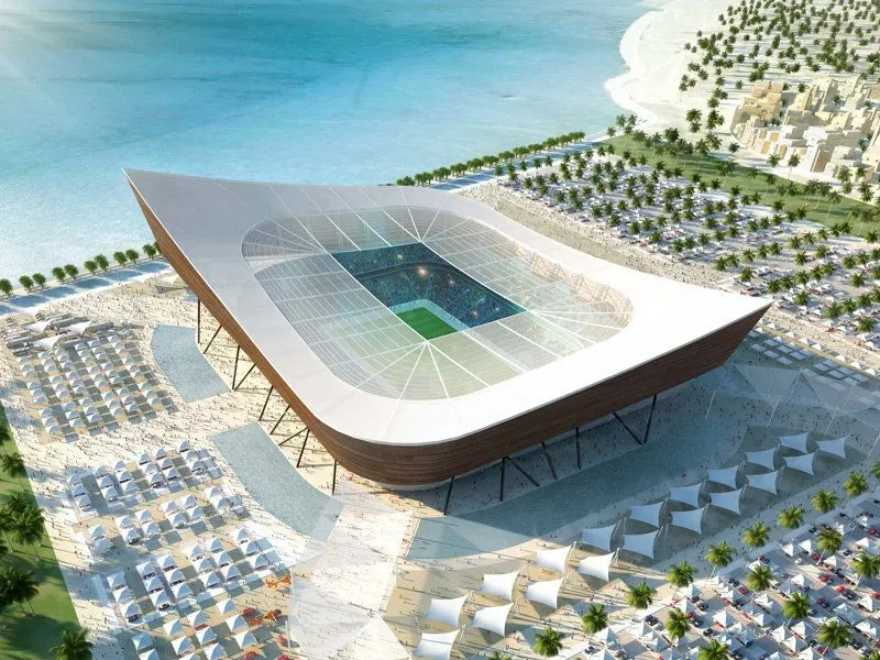 qatar football stadium 2022
