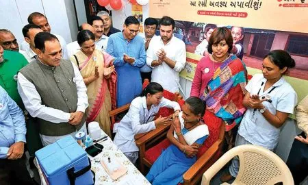 MR Vaccine Campaign In Schools