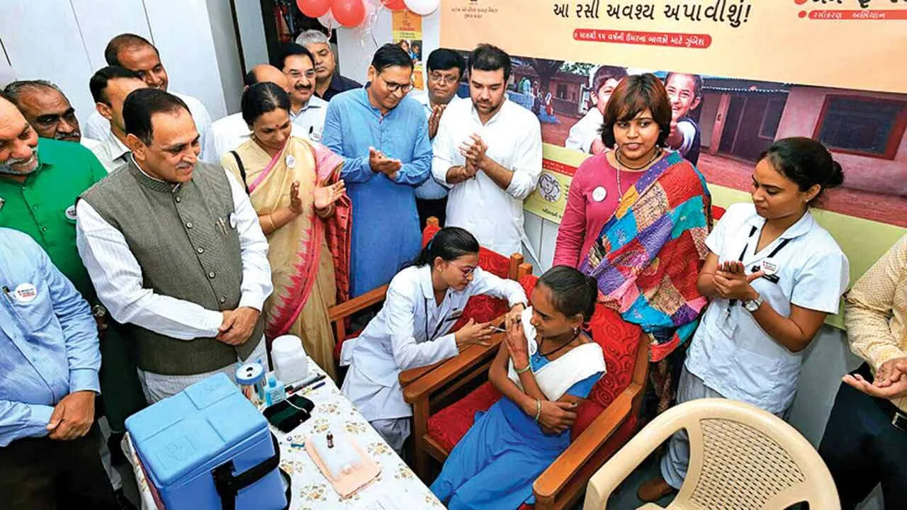 MR Vaccine Campaign In Schools