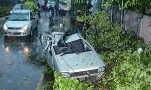 Cyclone Hit Chennai