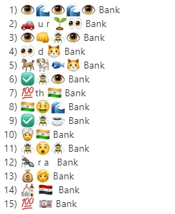 Bank name