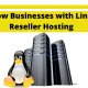 Grow Businesses With Linux Reseller Hosting