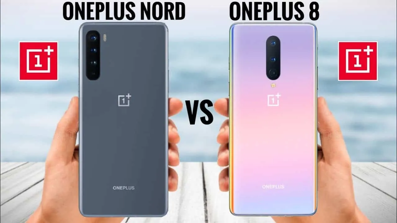 OnePlus-Nord and 8
