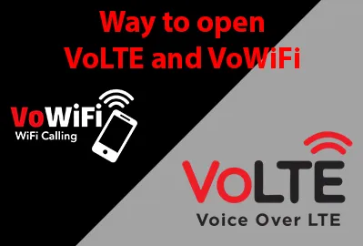 Enable Volte Vowifi
