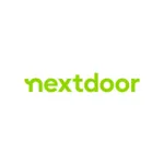 Nextdoor Logo Lime Wordmark RGB