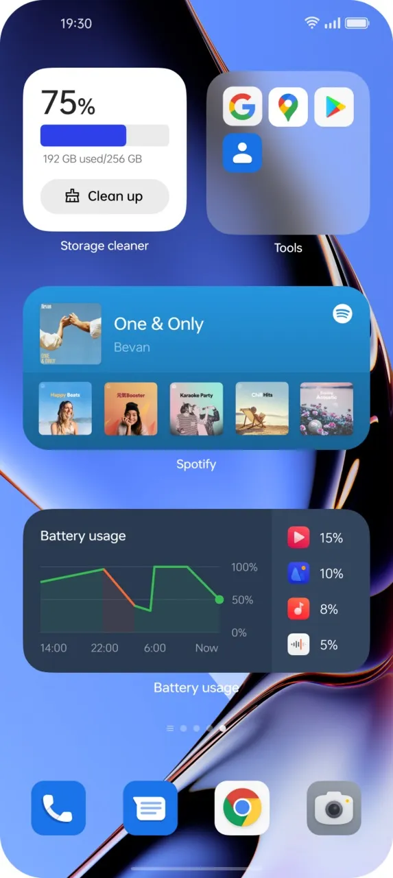 Spotify-homescreen-widgets