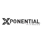 Xponential 1 Color Black Horizontal Logo