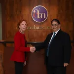 Cyril Amarchand Mangaldas With Jan Royall