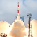 PSLV C40 04 Photo Credit ISRO