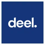 Deel Wordmark Small On Navy 1
