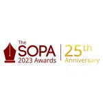SOPA 2023 Awards 25th Anniversary Logo