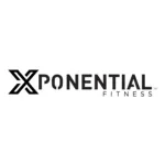 Xponential 1 Color Black Horizontal Logo