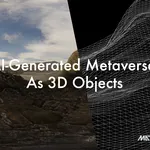 Export AI Generated Metaverse Worlds As 3D Objects