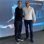 Left To Right Justin Lemmon2C Co Founder And Head Of International Operations Of Lohum 26 Gordon Gassman2C CEO Of Mercedes Benz Energy