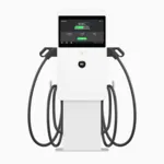 The MaxiCharger DC Compact Comes With Options Like A Credit Card Reader And A Pedestal