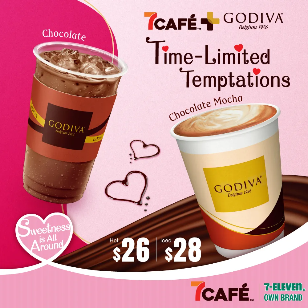 7CAFE X Godiva Collaboration Cam
