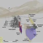 Exhibit 1 View Of The Arista2C Three Sisters And Switchback Deposits 28looking North West29