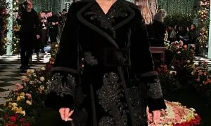 Tia Lee At Richard Quinn S FW23 