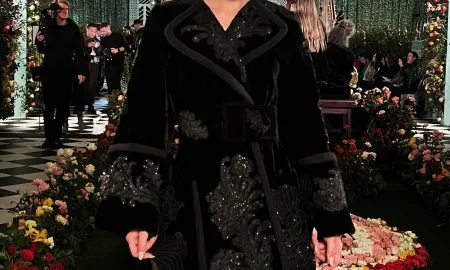 Tia Lee At Richard Quinn S FW23 