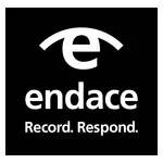 Endace Vert Logotagline White Padding 1