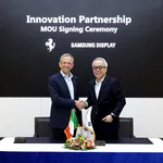 Samsung Dipslay And Ferrari Sign MOU