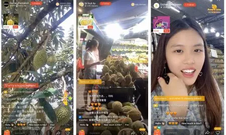 Durian Sellers Livestream On Sho
