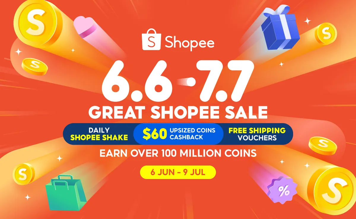 Great Shopee Sale KV 6 6 7 7