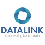 DataLink Logo Blue Teal Stacked W Tag