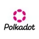 Polkadot Logo Vertical Pink Black