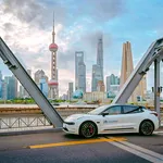 Zeekr 001 With SupverVision In Shanghai