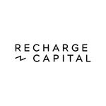 Recharge Logo Black White Variation 01