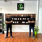 Bolt.Earth Founders With Bolt.Earth Clusters And Speedometers