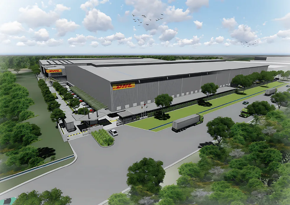 Rendering Of DHL Maheswara Green