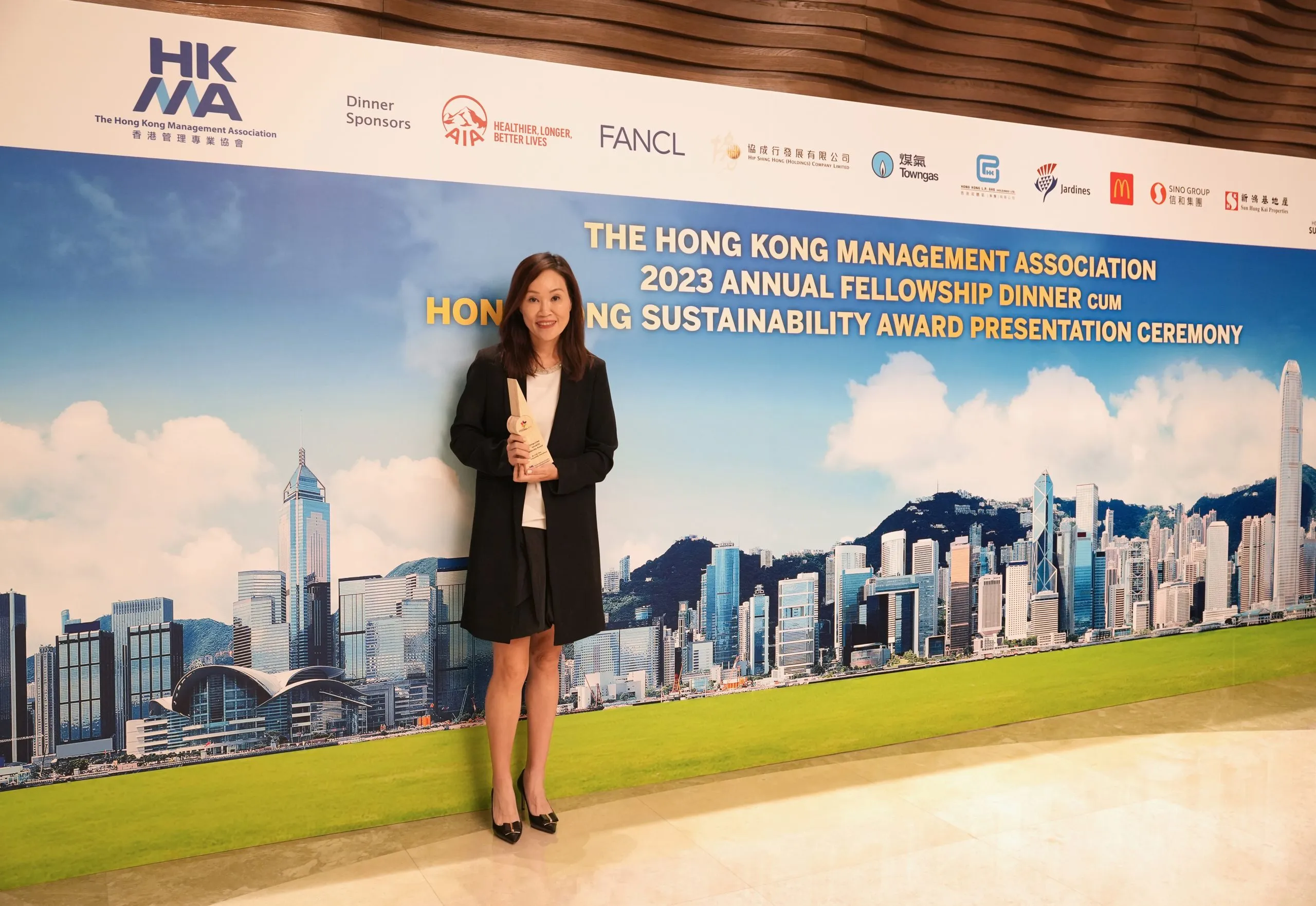 Ms Anita Chan Received Distingui Scaled