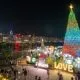 20 Meter Tall Giant Christmas Tree And Christmas Town Hong Kong WinterFest 2023