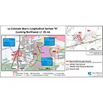 La Colorada Skarn Long Section A