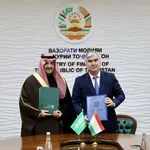 SFDs CEO HE Sultan Al Marshad And Tajik Finance Minister HE